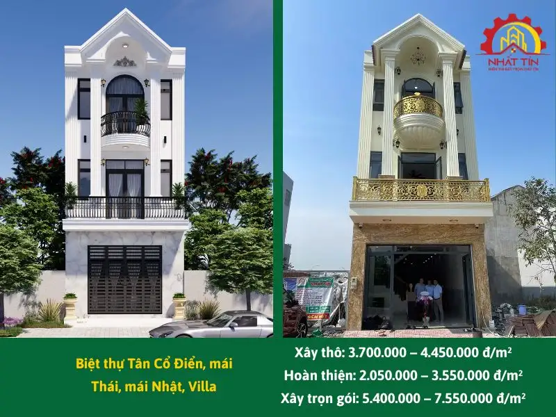 Đơn giá thi công tại xây nhà Cầu Ông Lãnh Xây dựng Nhất Tín 03
