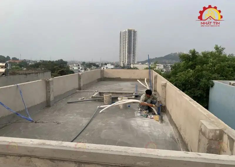 Quá trình thi công xây dựng nhà chú Gợi ở Đông Hòa Xây dựng Nhất Tín 1