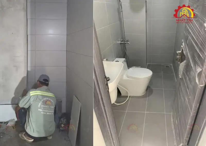 Quá trình thi công xây dựng nhà chú Gợi ở Đông Hòa Xây dựng Nhất Tín 1
