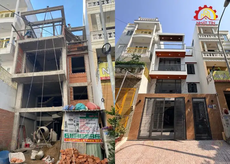 Thông Tin Tổng Quan Dự Án Nhà Cô Sang Bình Tân Xây dựng Nhất Tín