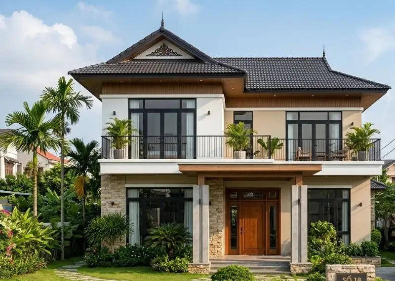 Mẫu biệt thự 2 tầng | 100+ Thiết kế biệt thự 2 tầng s