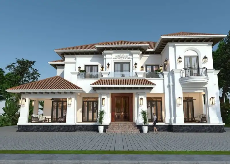 Mẫu biệt thự 2 tầng | 100+ Thiết kế biệt thự 2 tầng sang trọng