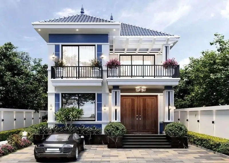 Mẫu biệt thự 2 tầng | 100+ Thiết kế biệt thự 2 tầng sang trọng
