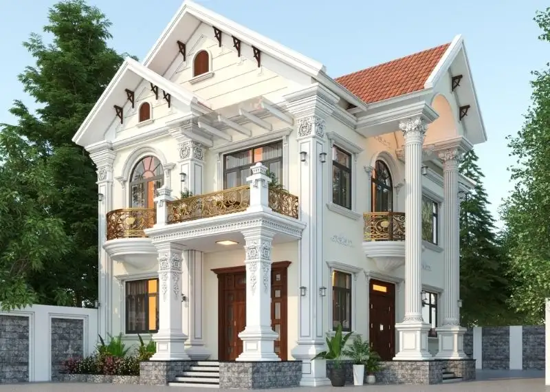 Mẫu biệt thự 2 tầng | 100+ Thiết kế biệt thự 2 tầng sang trọng