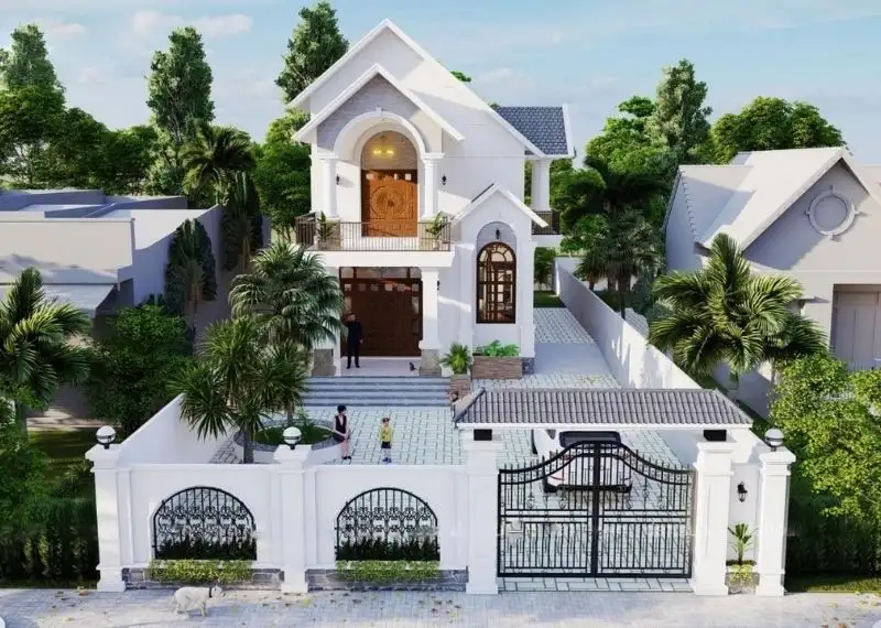 Mẫu biệt thự 2 tầng | 100+ Thiết kế biệt thự 2 tầng sang trọng