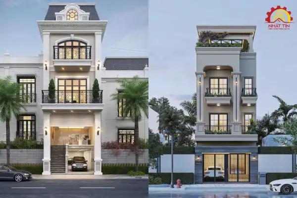 30+ Mẫu Nhà Ống Tân Cổ Điển 3 Tầng Đẹp Dẫn Đầu Xu Hướng