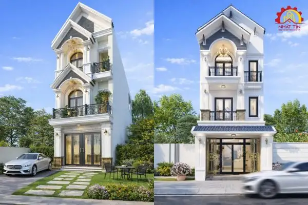 30+ Mẫu Nhà Ống Tân Cổ Điển 3 Tầng Đẹp Dẫn Đầu Xu Hướng