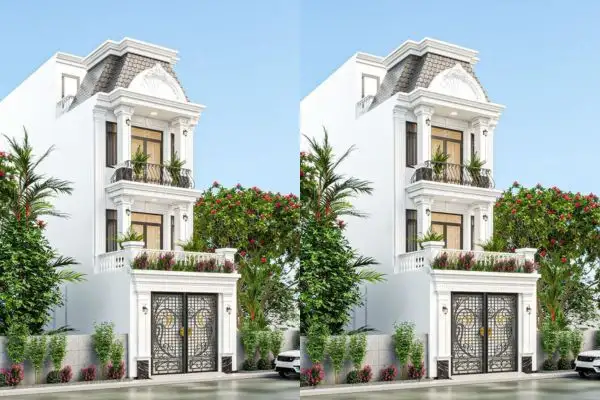30+ Mẫu Nhà Ống Tân Cổ Điển 3 Tầng Đẹp Dẫn Đầu Xu Hướng