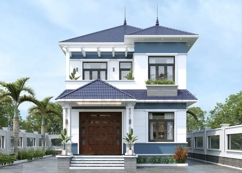 Mẫu biệt thự 2 tầng | 100+ Thiết kế biệt thự 2 tầng sang trọng