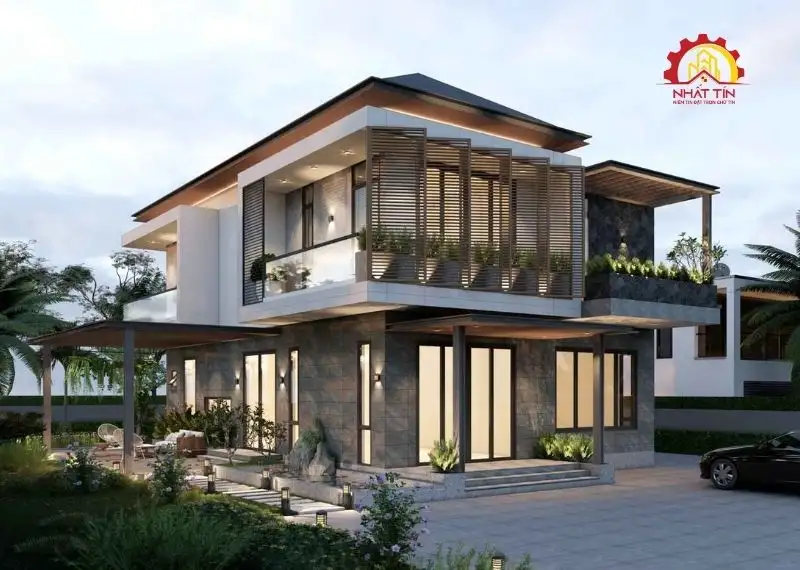 Mẫu biệt thự 2 tầng | 100+ Thiết kế biệt thự 2 tầng sang trọng