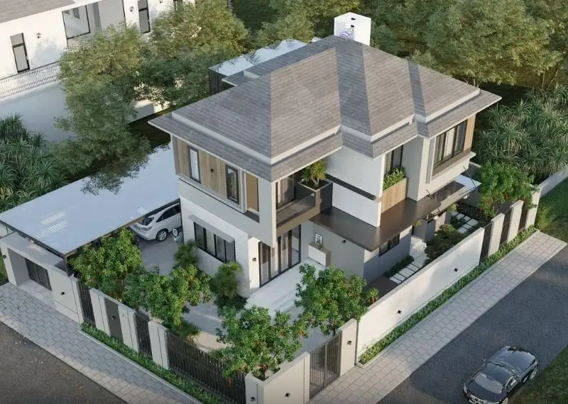 Mẫu biệt thự 2 tầng | 100+ Thiết kế biệt thự 2 tầng sang trọng