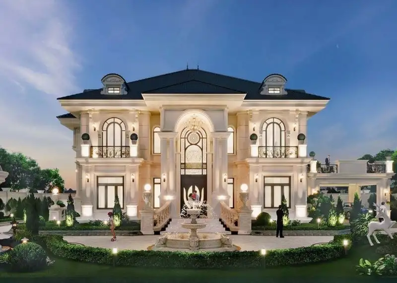 Mẫu biệt thự 2 tầng | 100+ Thiết kế biệt thự 2 tầng sang trọng