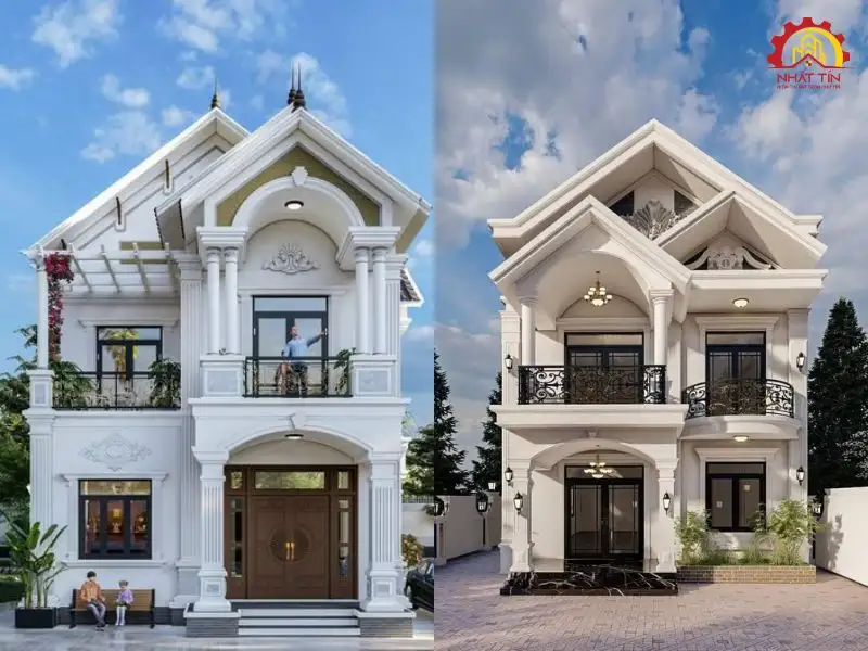 35+ Mẫu biệt thự tân cổ điển 2 tầng đẹp dẫn đầu xu hướng 2026