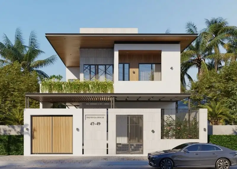 Mẫu biệt thự 2 tầng | 100+ Thiết kế biệt thự 2 tầng sang trọng