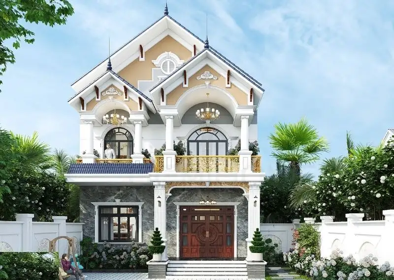 Mẫu biệt thự 2 tầng | 100+ Thiết kế biệt thự 2 tầng sang trọng