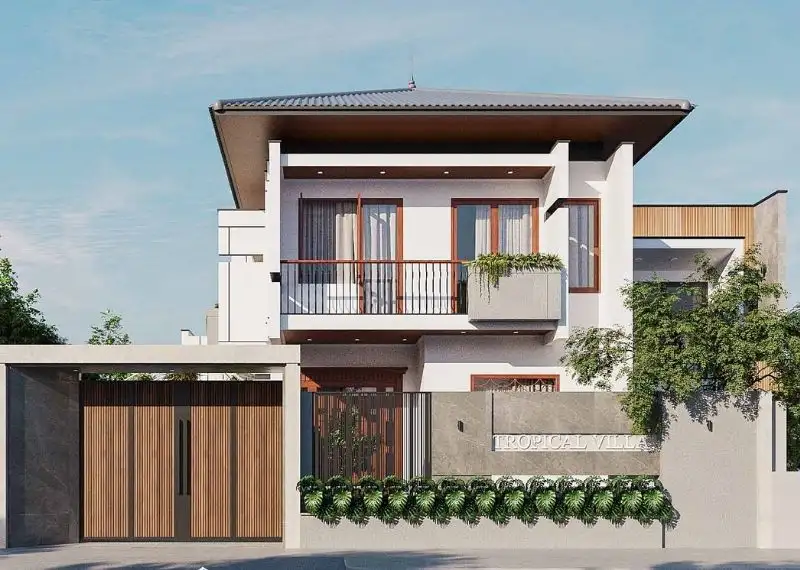 Mẫu biệt thự 2 tầng | 100+ Thiết kế biệt thự 2 tầng sang trọng