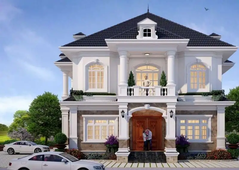 Mẫu biệt thự 2 tầng | 100+ Thiết kế biệt thự 2 tầng sang trọng
