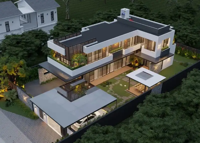 Mẫu biệt thự 2 tầng | 100+ Thiết kế biệt thự 2 tầng sang trọng