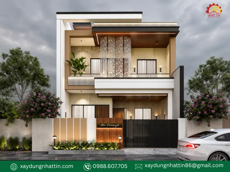 Tổng hợp +20 mẫu biệt thự 2 tầng 4 phòng ngủ đẹp hiện đại tiện nghi bậc nhất 2026