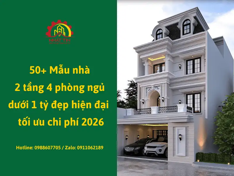 mau -nha-2-tang-4-phong-ngu-duoi-1-ty
