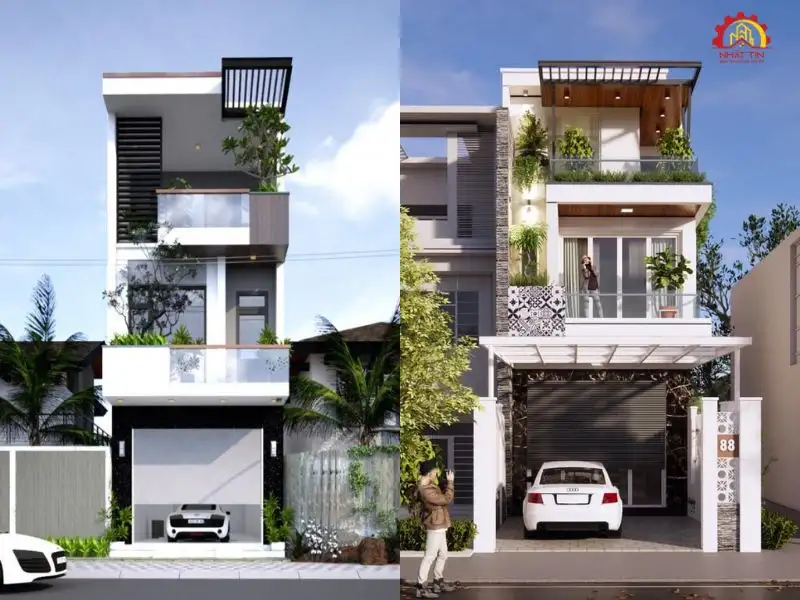 Tổng hợp 9 mẫu nhà ống 3 tầng đẹp hiện đại đáng xây nhất hiện nay