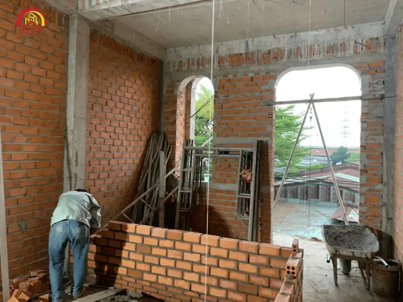 Dự án nhà phố 1 trệt 2 lầu | CDT Chị Hoàn | Xây Nhà Trọn Gói Bình Dương | Xây Dựng Nhất Tín