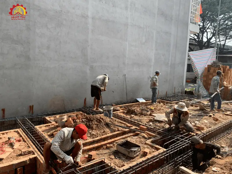 Dự án nhà phố 1 trệt 2 lầu | CDT Chị Hoàn | Xây Nhà Trọn Gói Bình Dương | Xây Dựng Nhất Tín