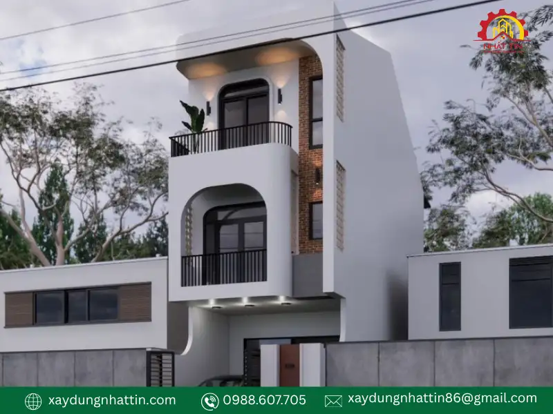 Nhà ống 3 tầng mặt tiền 5m: Gợi ý mẫu thiết kế đẹp và công năng tối ưu trong 2026